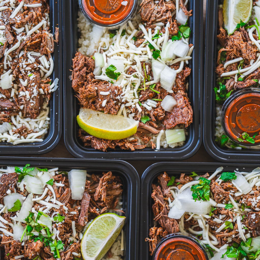 LOW-CARB BIRRIA QUESA TACO BOWL GF